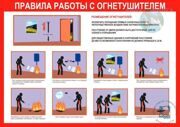 Информационный стенд "Пожарная безопасность" (0117)